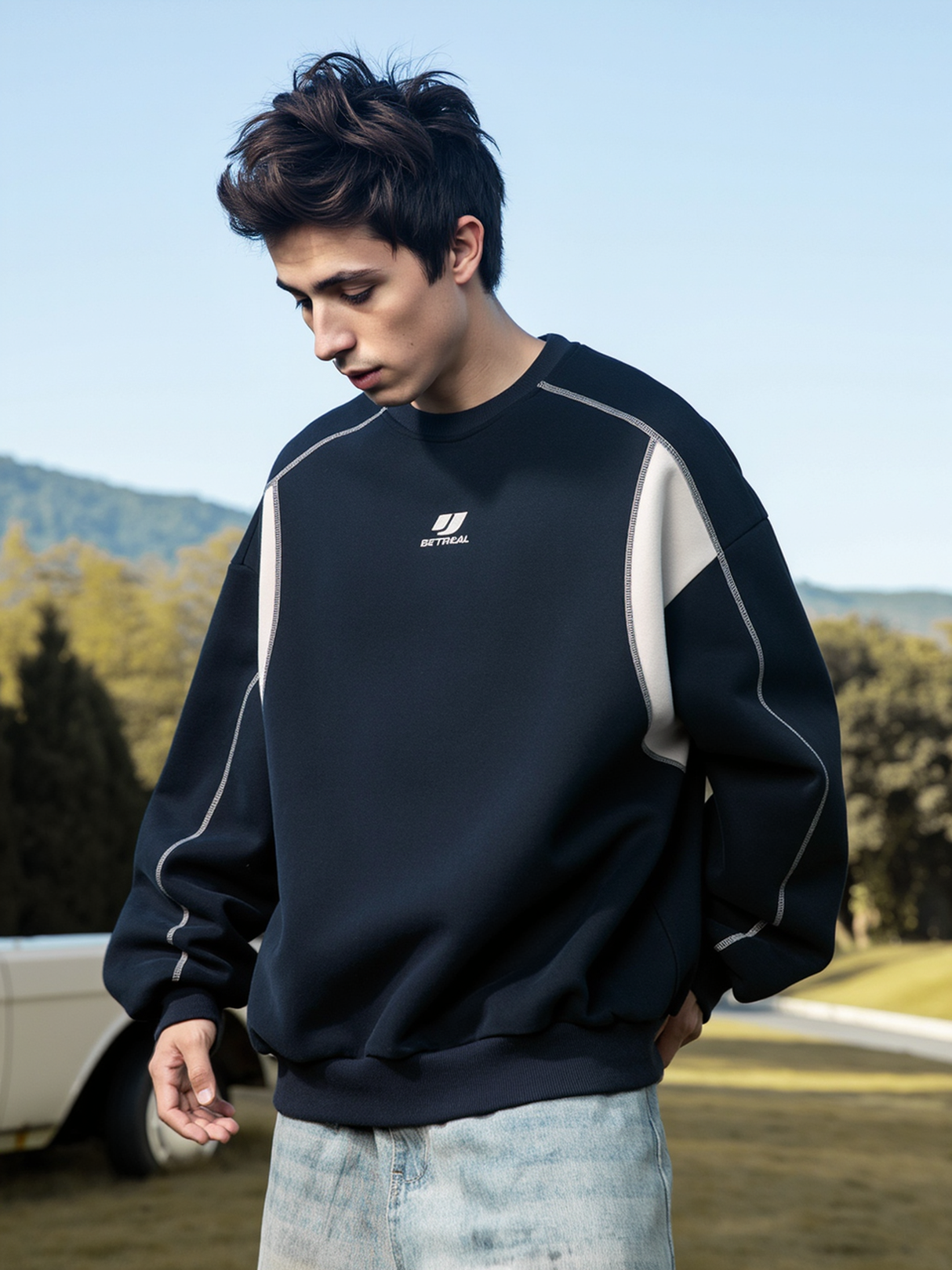 Color Block Sweatshirts