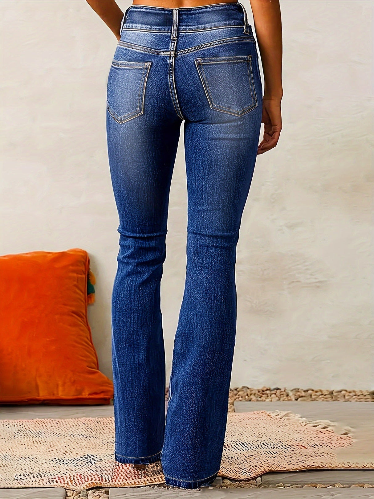 Liber Spring Women's Old Jeans