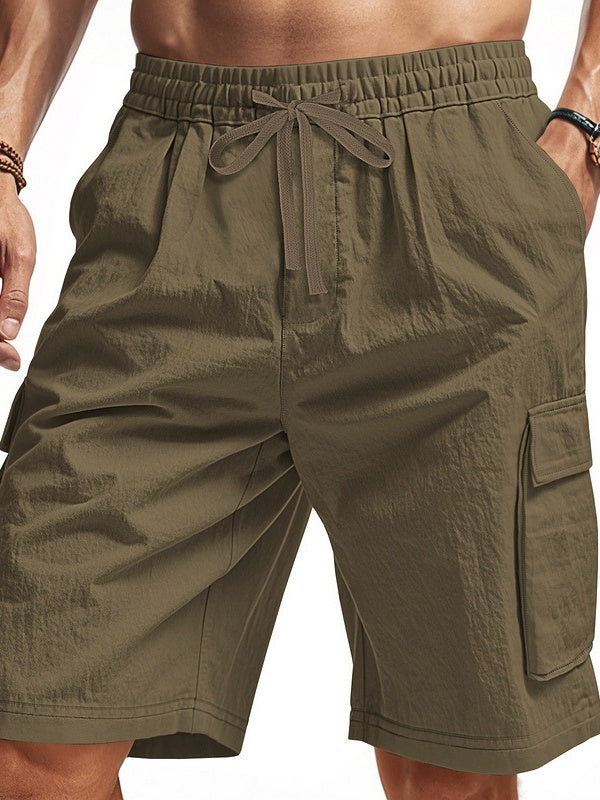 Skin-friendly Breathable Loose-fit Five Points Beach Shorts Shorts