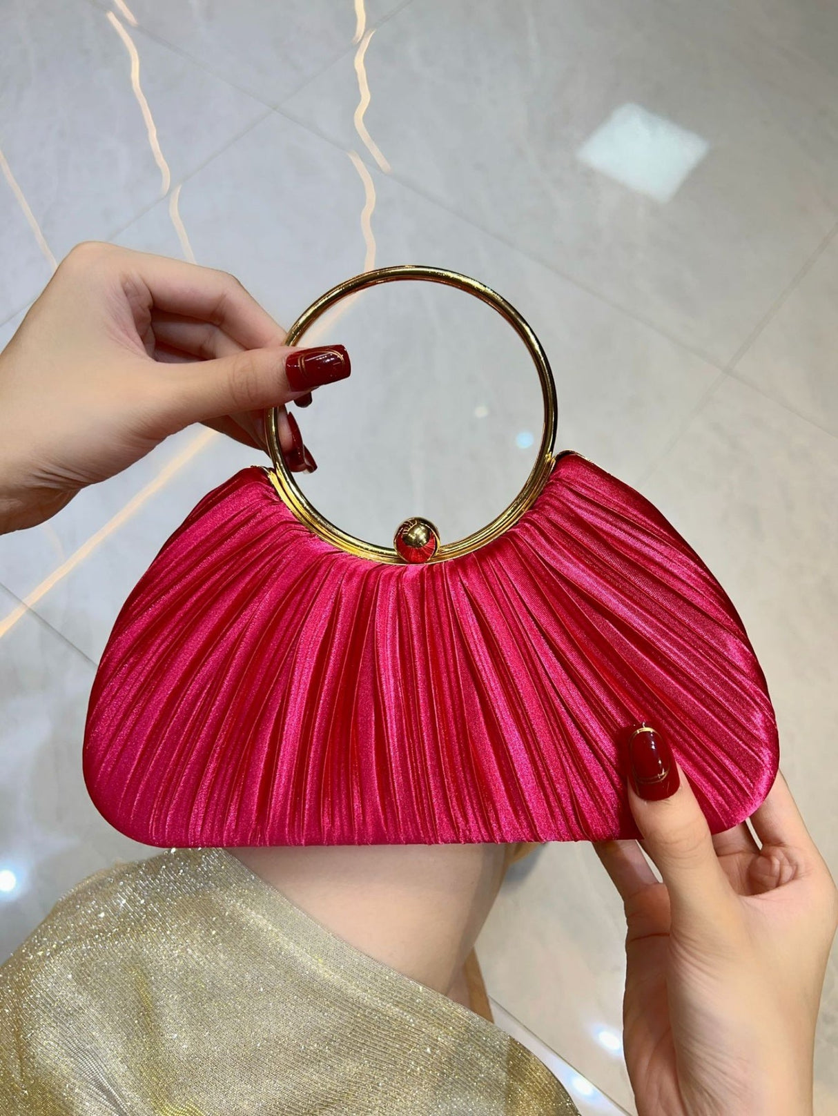 Liber Four Seasons ACC Pleated Bag