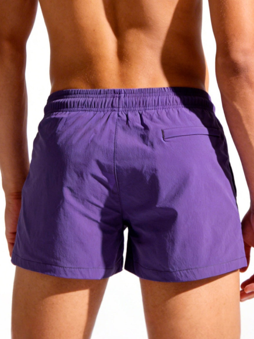 Loose-fit Quick-drying Can Be Launched Into The Water Beach Swimming Trunks