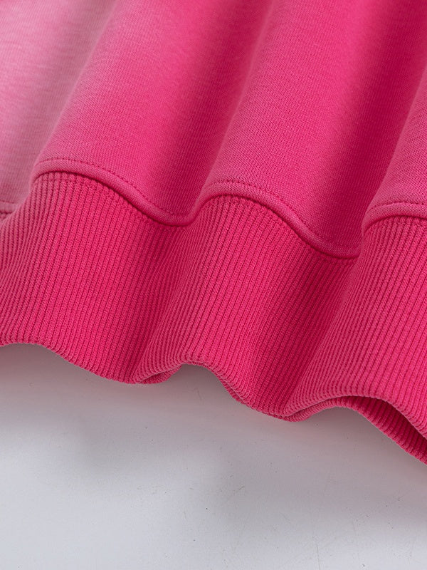 Liber Autumn Neutral wear Inkjet Printing Letter Sweatshirts&Hoodies