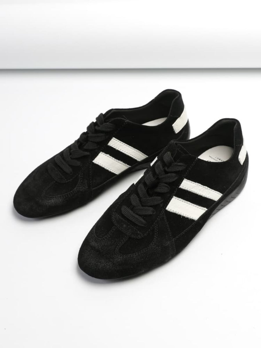 Casual, Stylish, Retro, And Sophisticated Thin-soled Shoes Distressed Couple Racing Shoes
