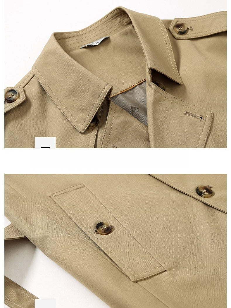 Medium And Long Non-iron Trench Coats