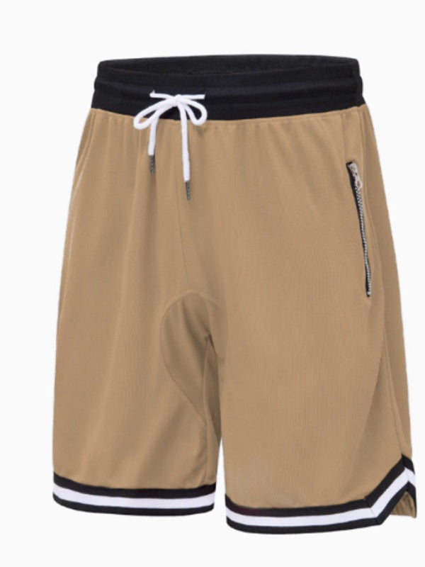 Thin Mesh Loose-fit Breathable Five Points Shorts