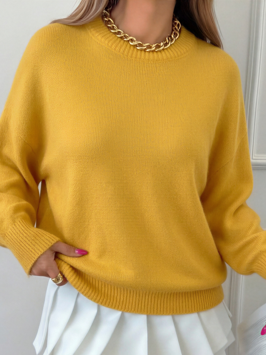 Loose-fit Lazy Longline Knitwear Sweaters