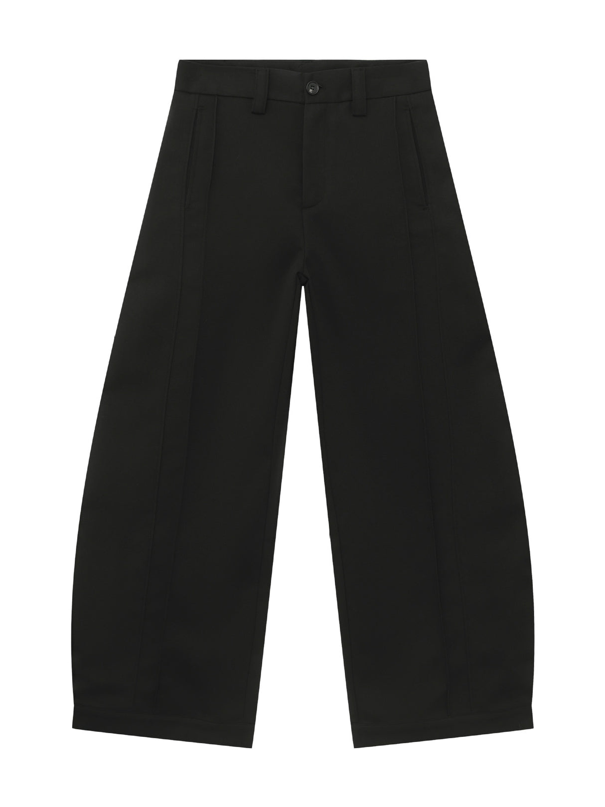 Retro Machete Stereo Gathering Cleanfit Dress Pants Pants