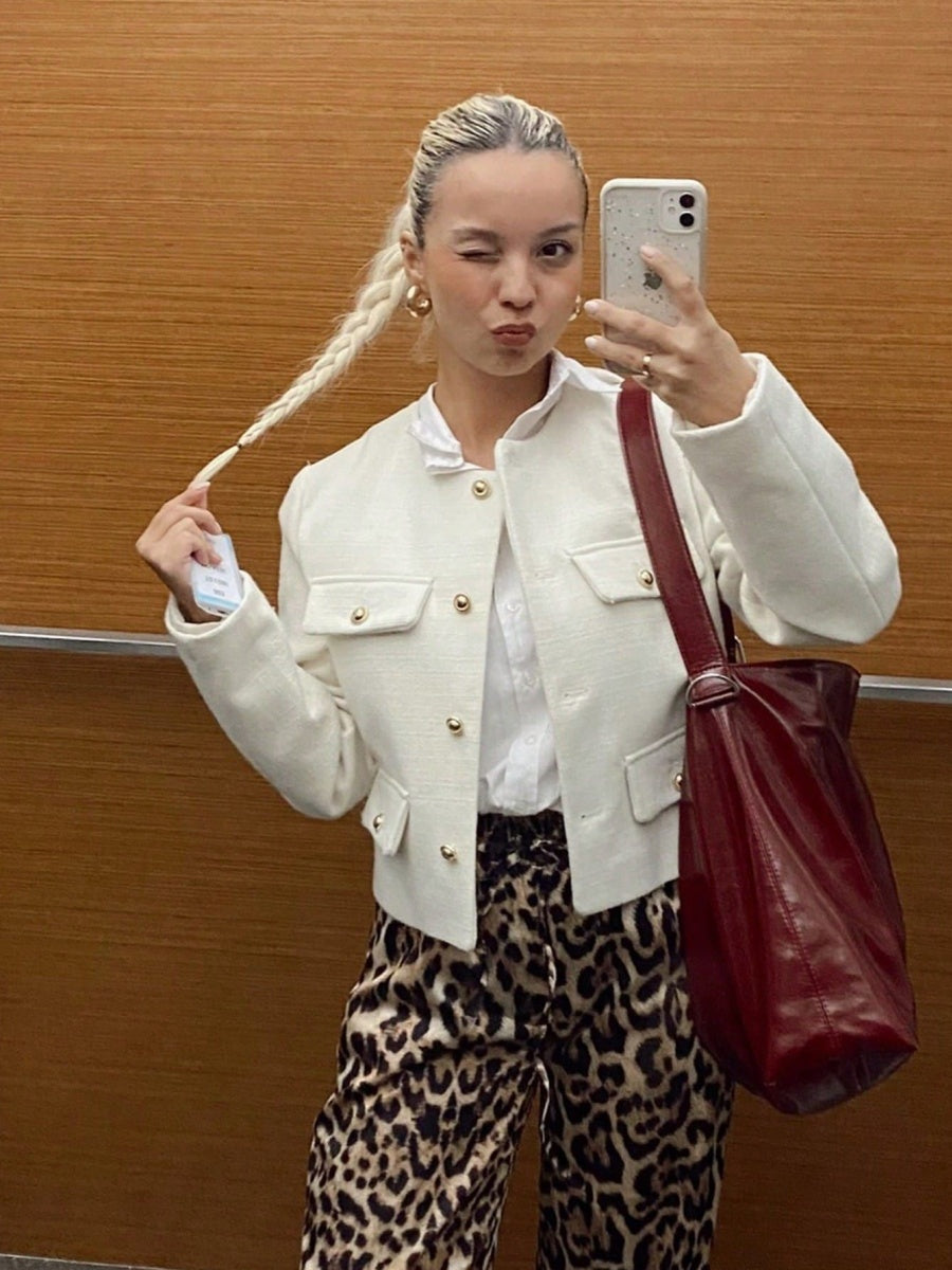 Tweed exquisite Short Jackets