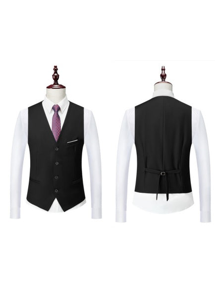 Slim-fit Business Suit Set 3-piece Sets