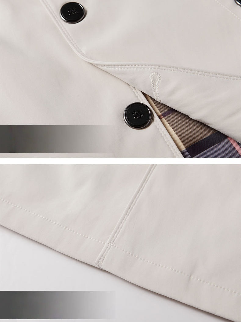 Longline Business Non-iron Leisure Trench Coats
