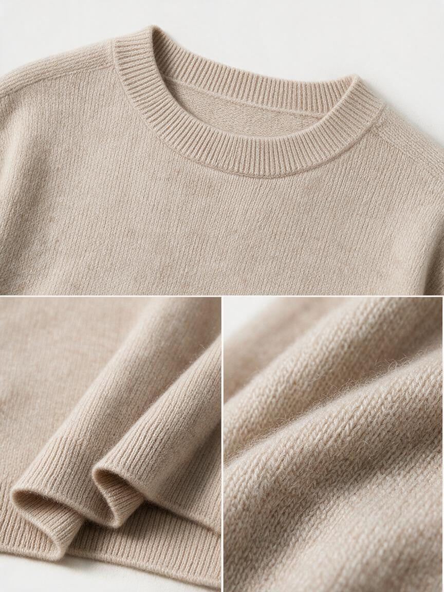 100% Cashmere Pullover Sweater