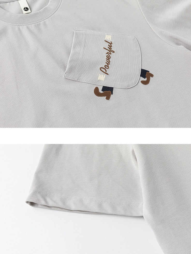 Embroidery Loose-fit T-shirts