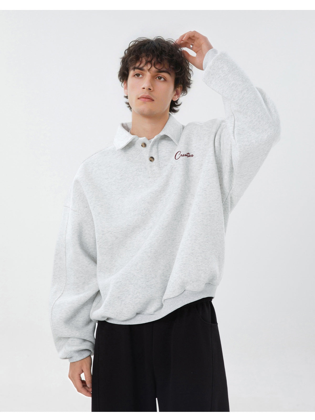 Liber Autumn Men's Letter Sweatshirts