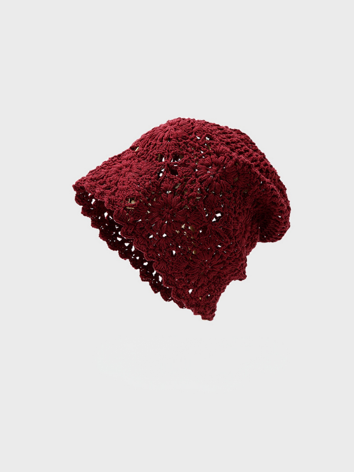 Woven Openwork Women's Pullover Knitted Hat