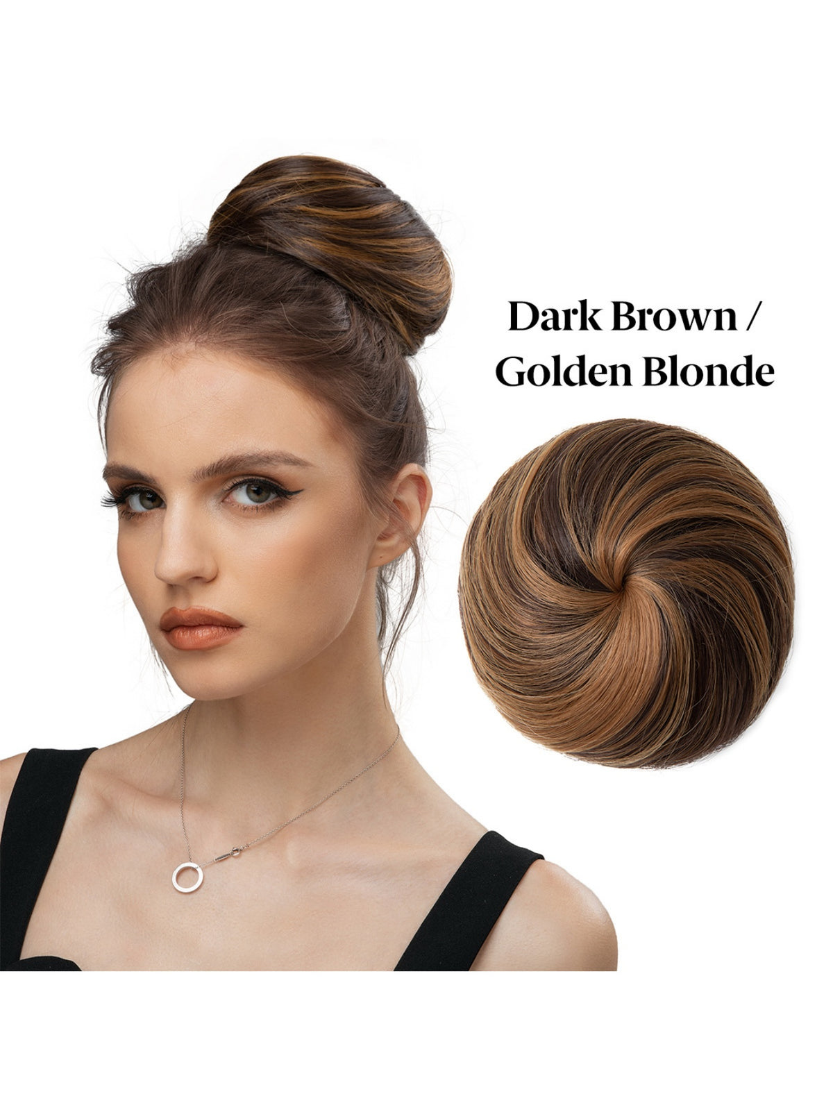 Pull-cord Bun Wig/hairpiece