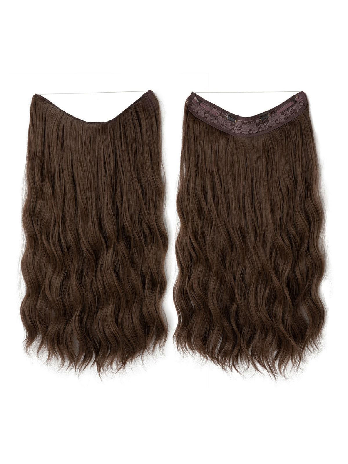 One-piece Hair Extension For Long, Wavy, Voluminous Hair