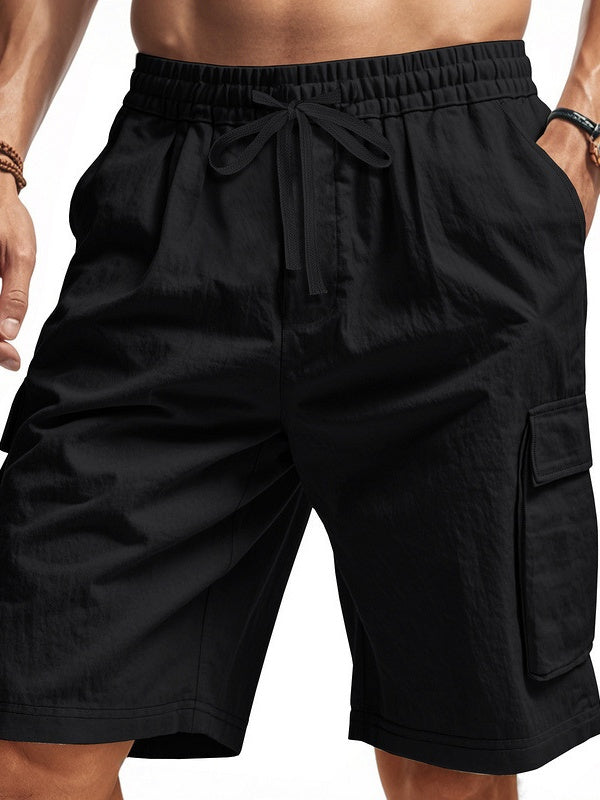 Skin-friendly Breathable Loose-fit Five Points Beach Shorts Shorts