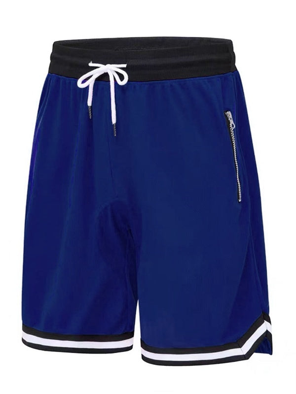 Thin Mesh Loose-fit Breathable Five Points Shorts