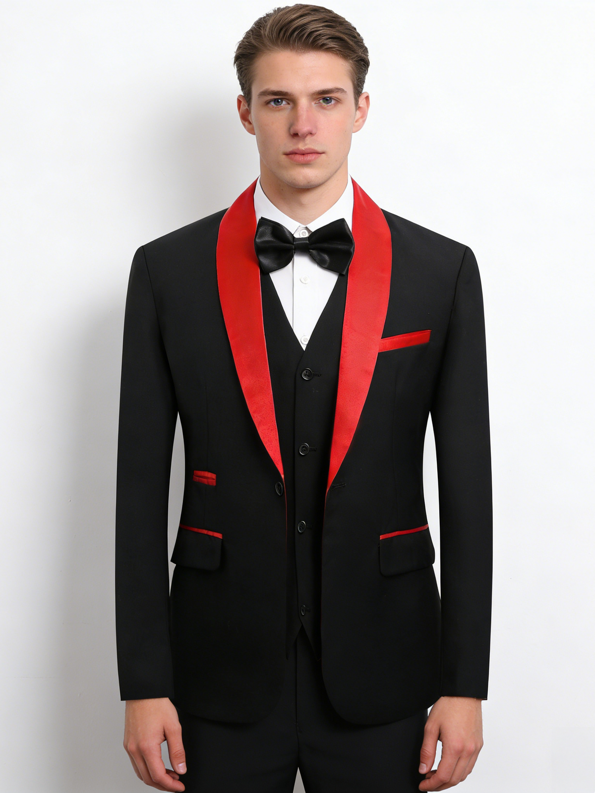 Business Leisure Suit Slim-fit Set 3-piece Sets