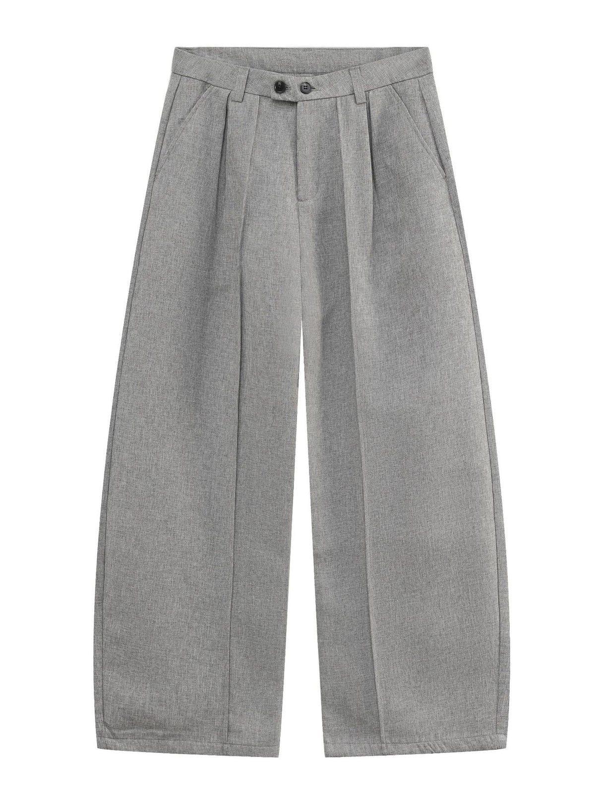Old Money Style Double Pleat Straight-fit Dress Pants Pants