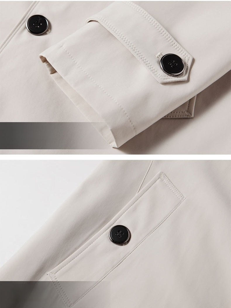 Longline Business Non-iron Leisure Trench Coats