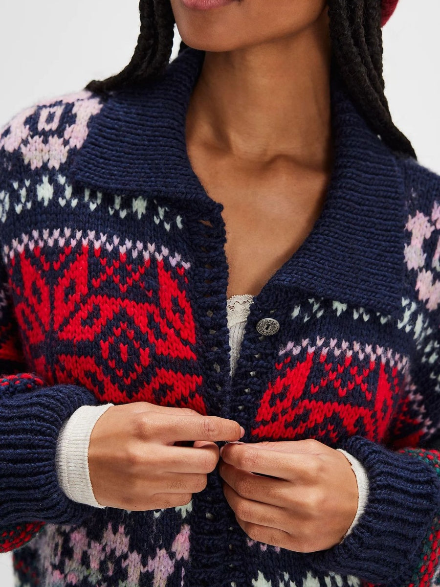 Street Hip-Hop Ethnic style Cardigans