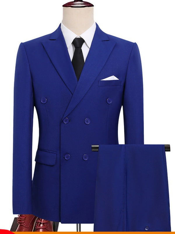Business Slim-fit Suit Set 2-piece Sets
