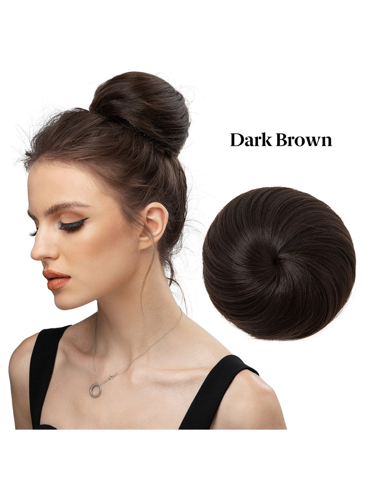 Pull-cord Bun Wig/hairpiece
