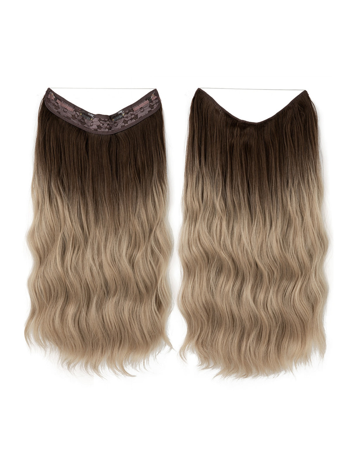 One-piece Hair Extension For Long, Wavy, Voluminous Hair
