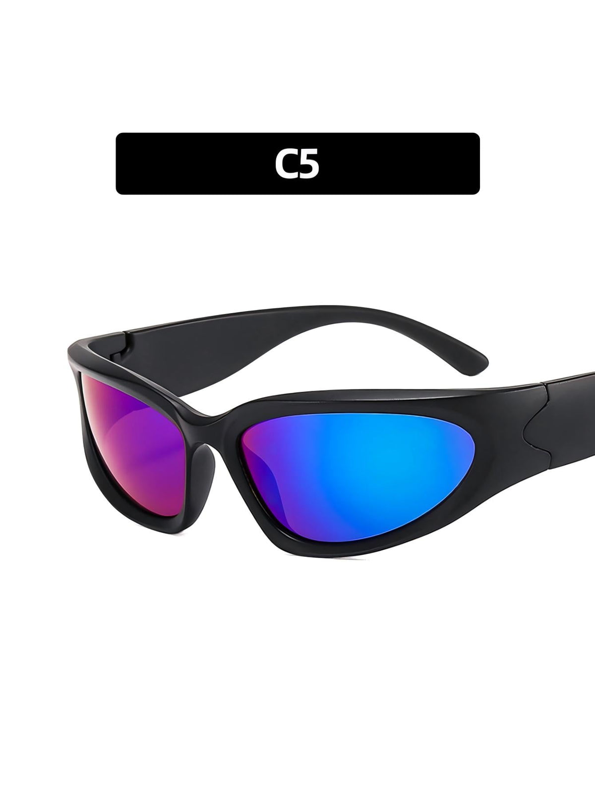 Lunettes de soleil futuristes punk