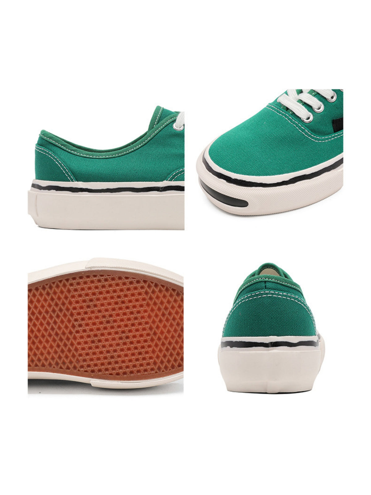 Color-blocked Canvas Shoes