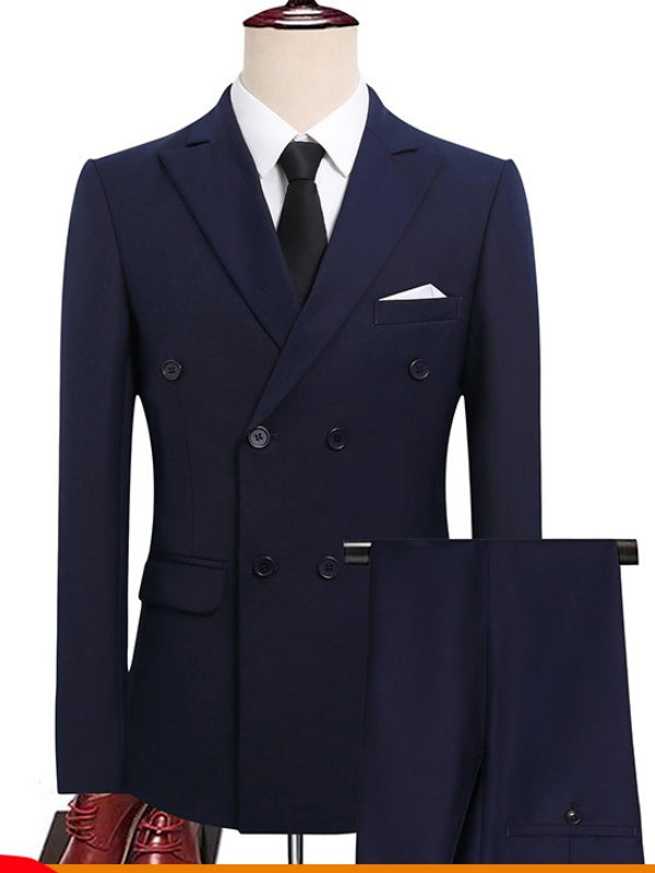 Business Slim-fit Suit Set 2-piece Sets