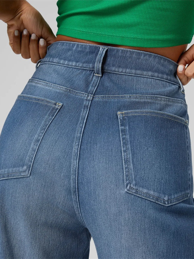 Liber Spring Women's Old Jeans