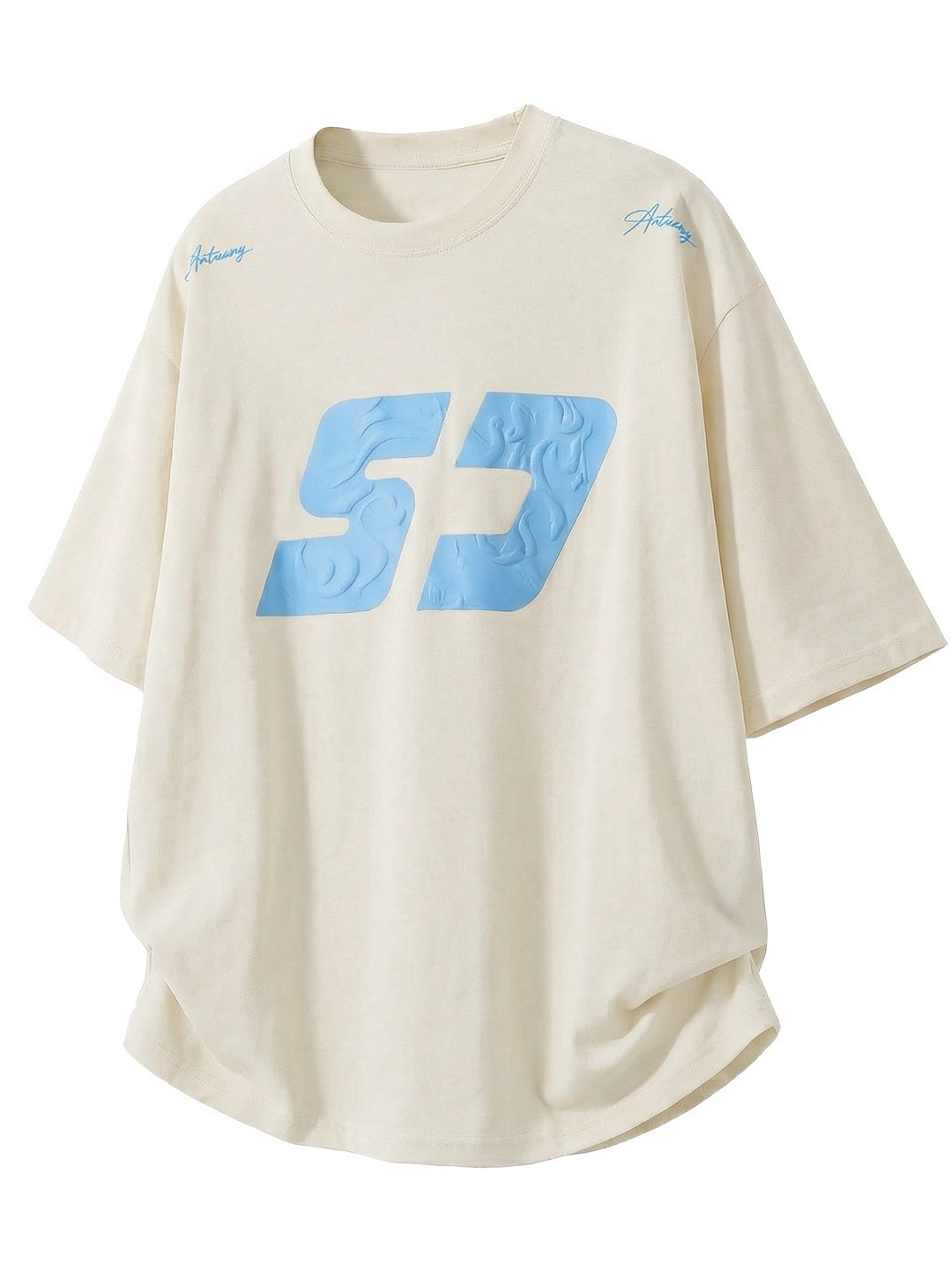 Color-blocked Printed Loose-fit T-shirts