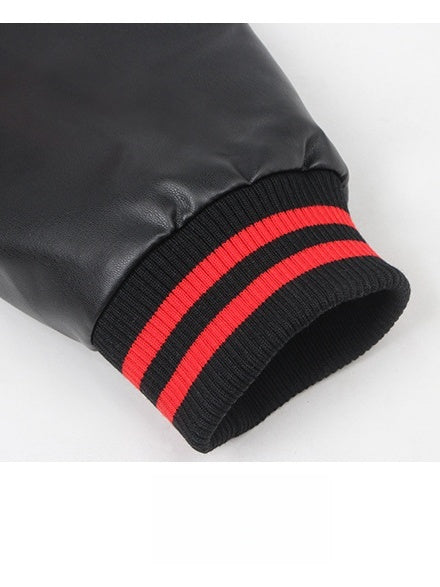 Liber Autumn Neutral wear Pocket decoration Letter Jackets