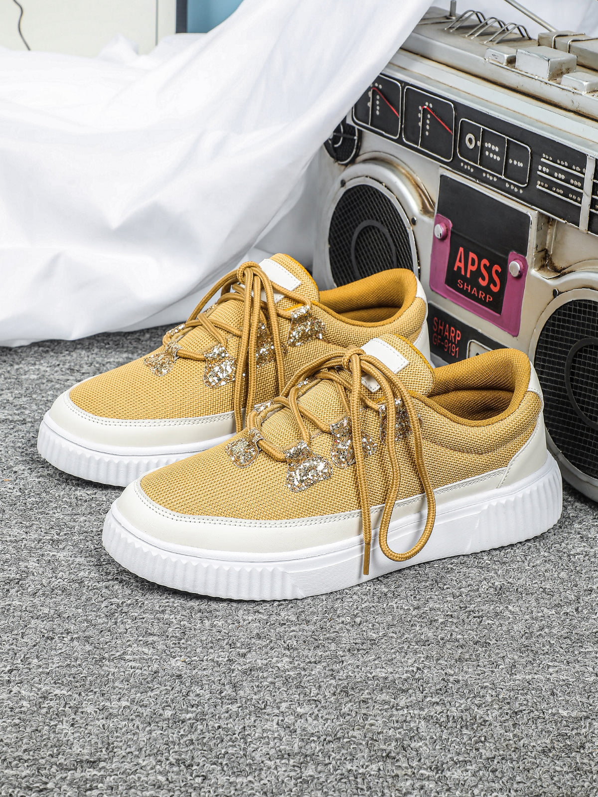 Glitter Unisex Casual Sneakers