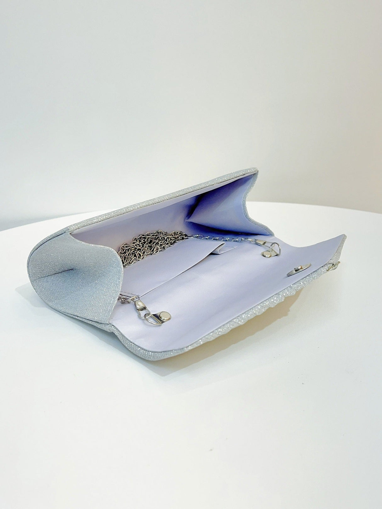 Liber Four Seasons ACC Pleated Diamond Small Square Bag