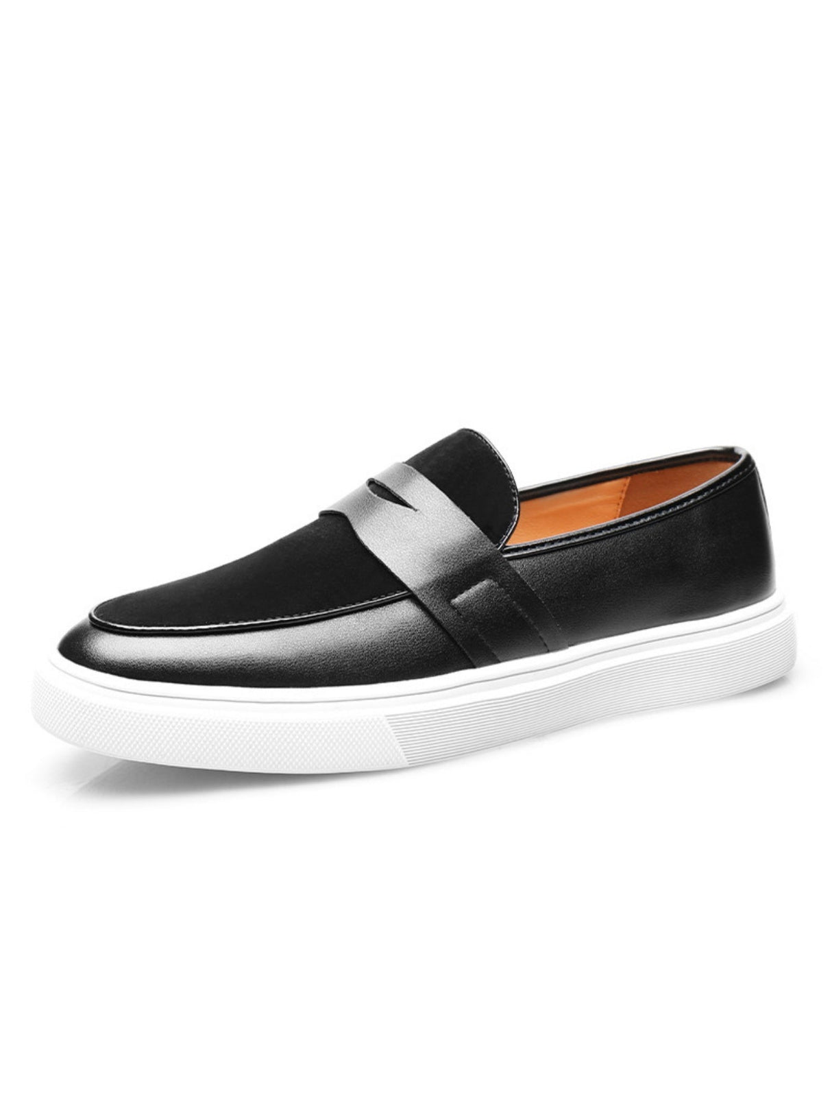 Spliced Slip-on Loafers