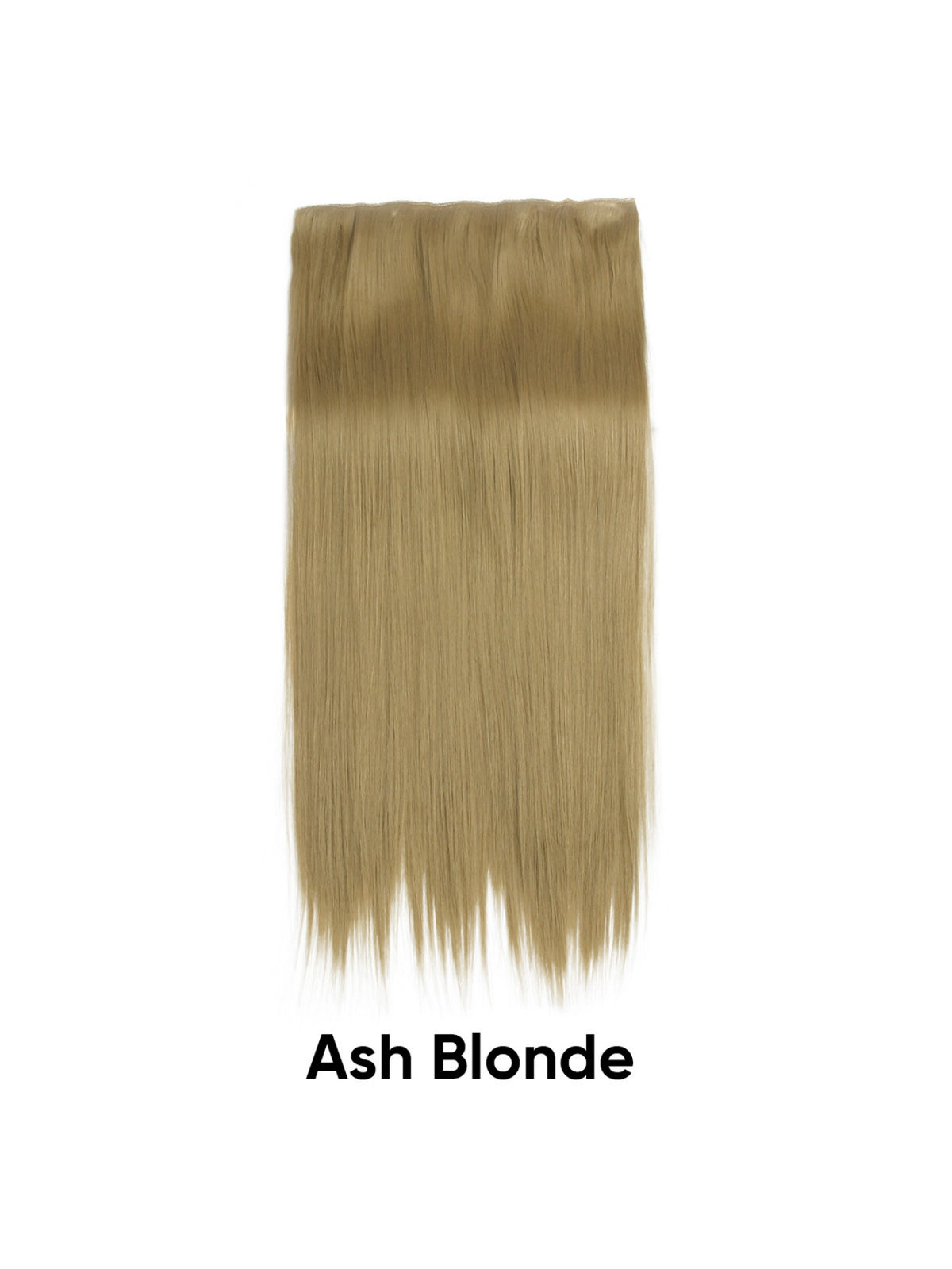 Seamless, Invisible, One-piece Long Straight Wig With Fluffy Hair