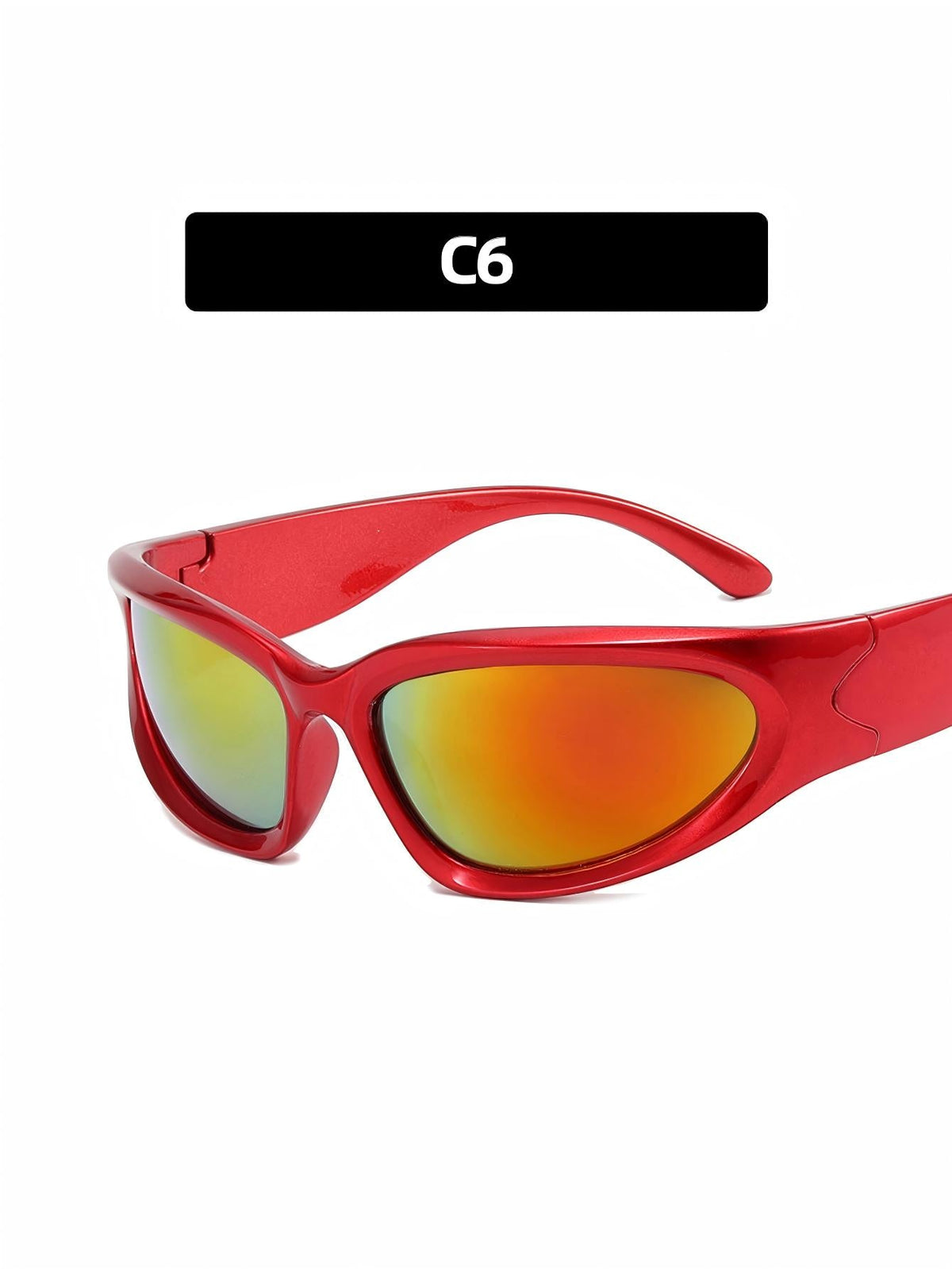 Lunettes de soleil futuristes punk