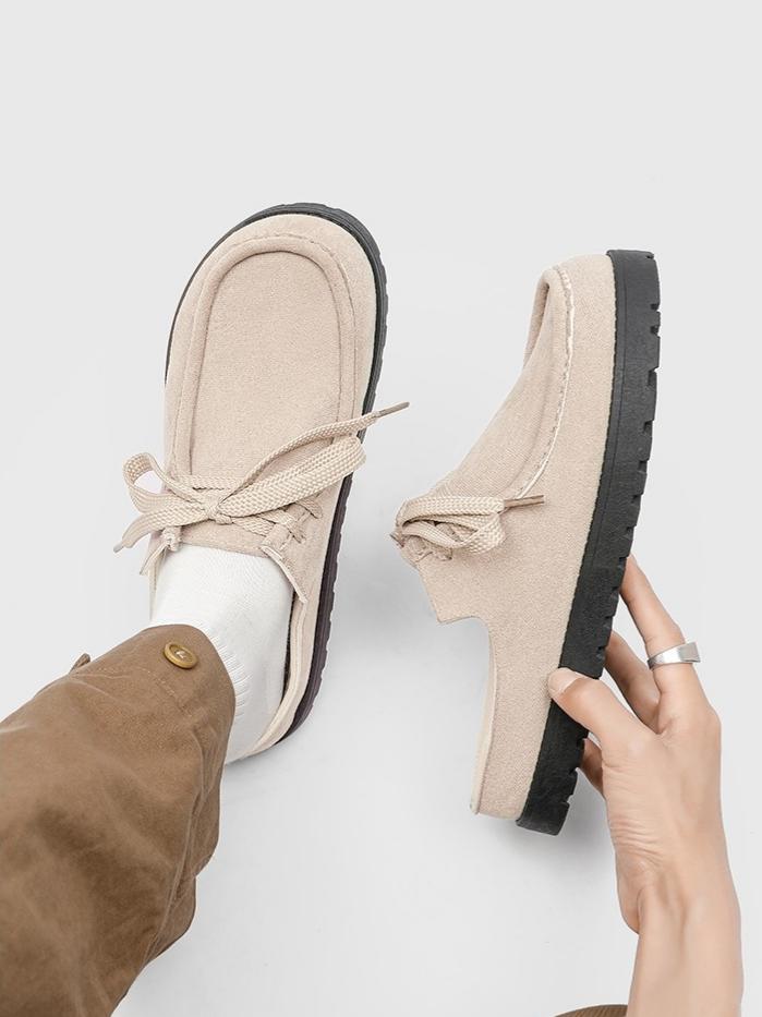 Suede Birkenstock Lace-up Closed-toe Slippers