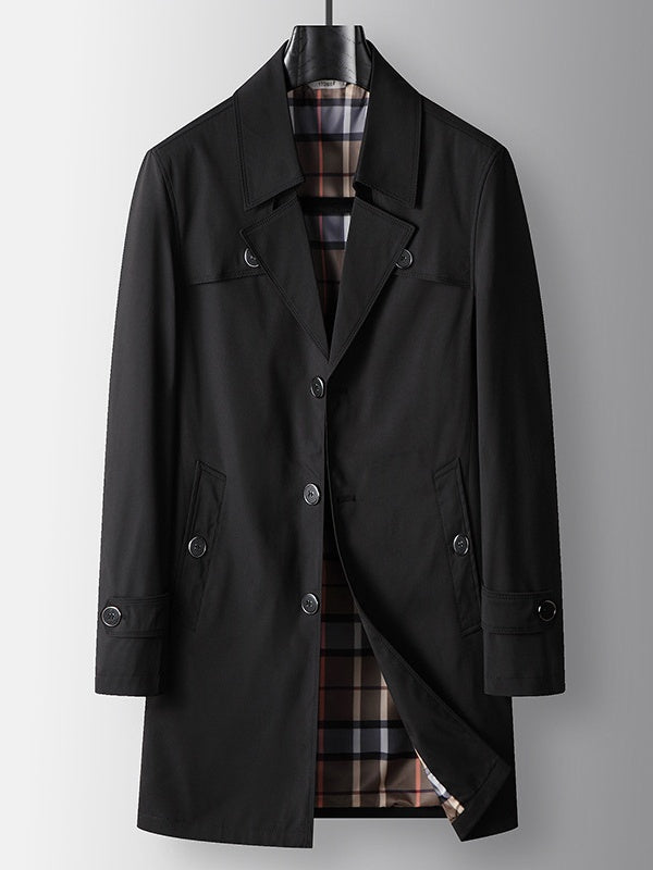 Longline Business Non-iron Leisure Trench Coats