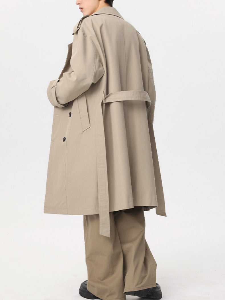 Double-breasted Mid-length Trench Coats