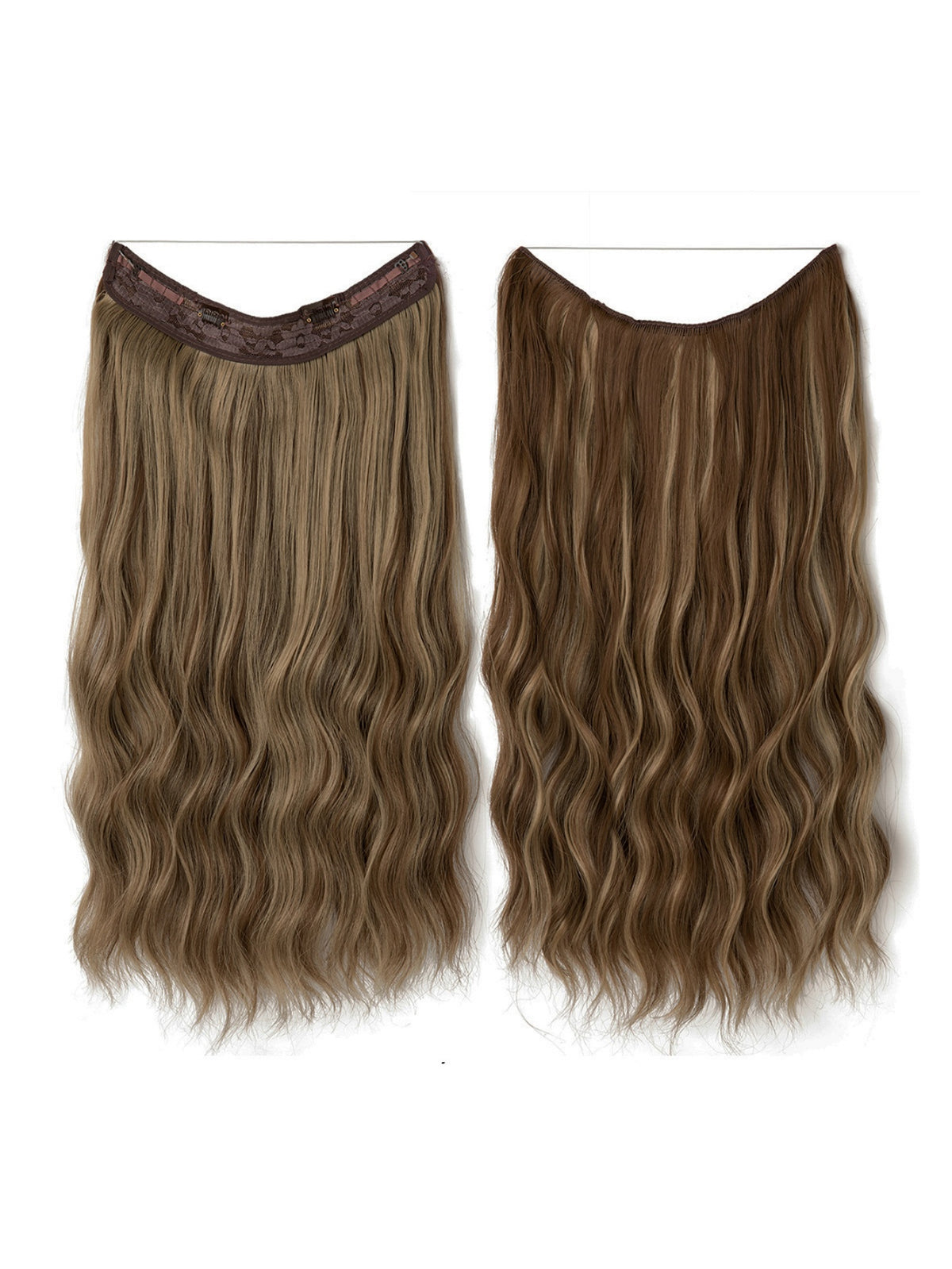 One-piece Hair Extension For Long, Wavy, Voluminous Hair