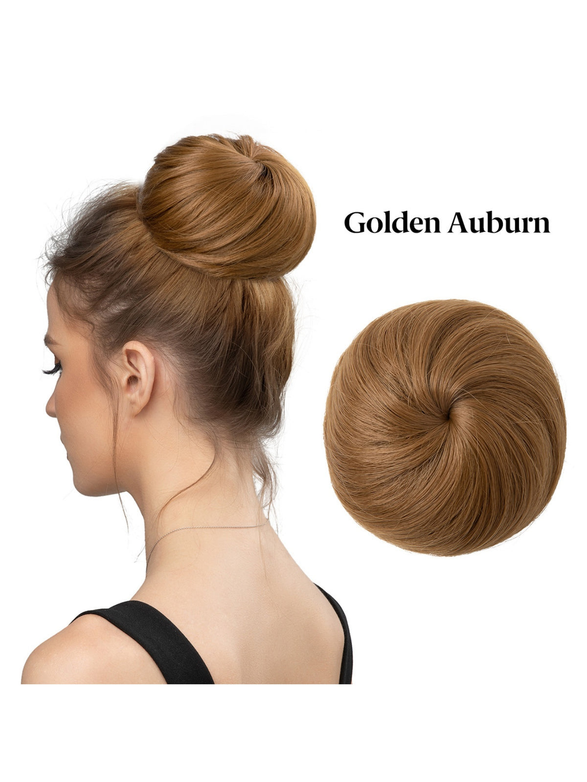 Pull-cord Bun Wig/hairpiece