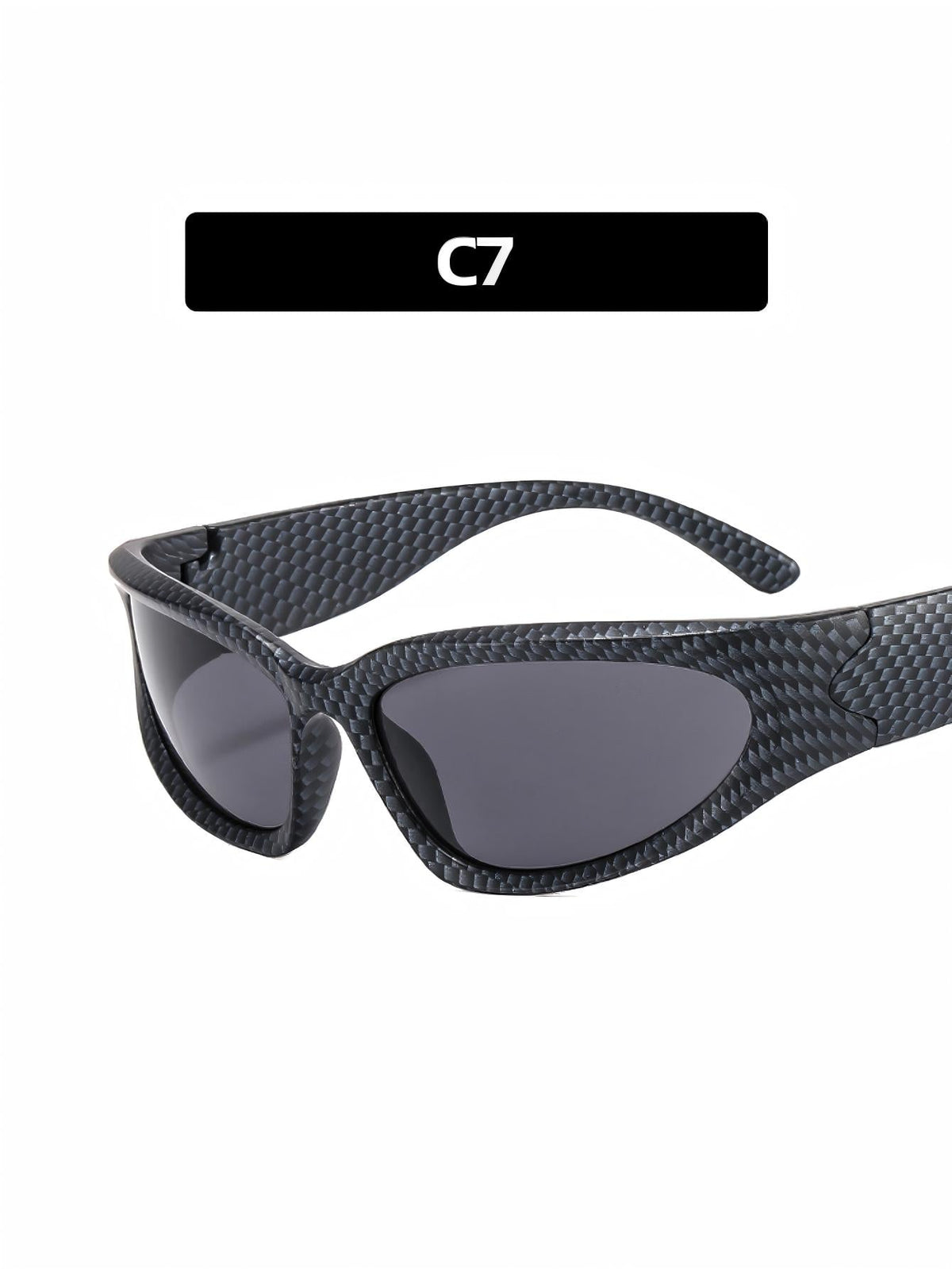 Lunettes de soleil futuristes punk