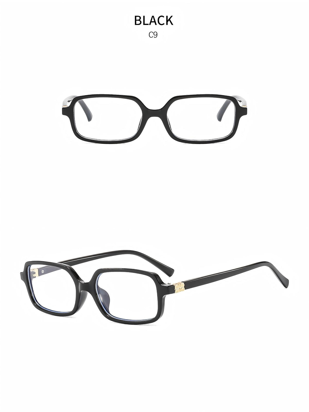 Kleine quadratische Sonnenbrille