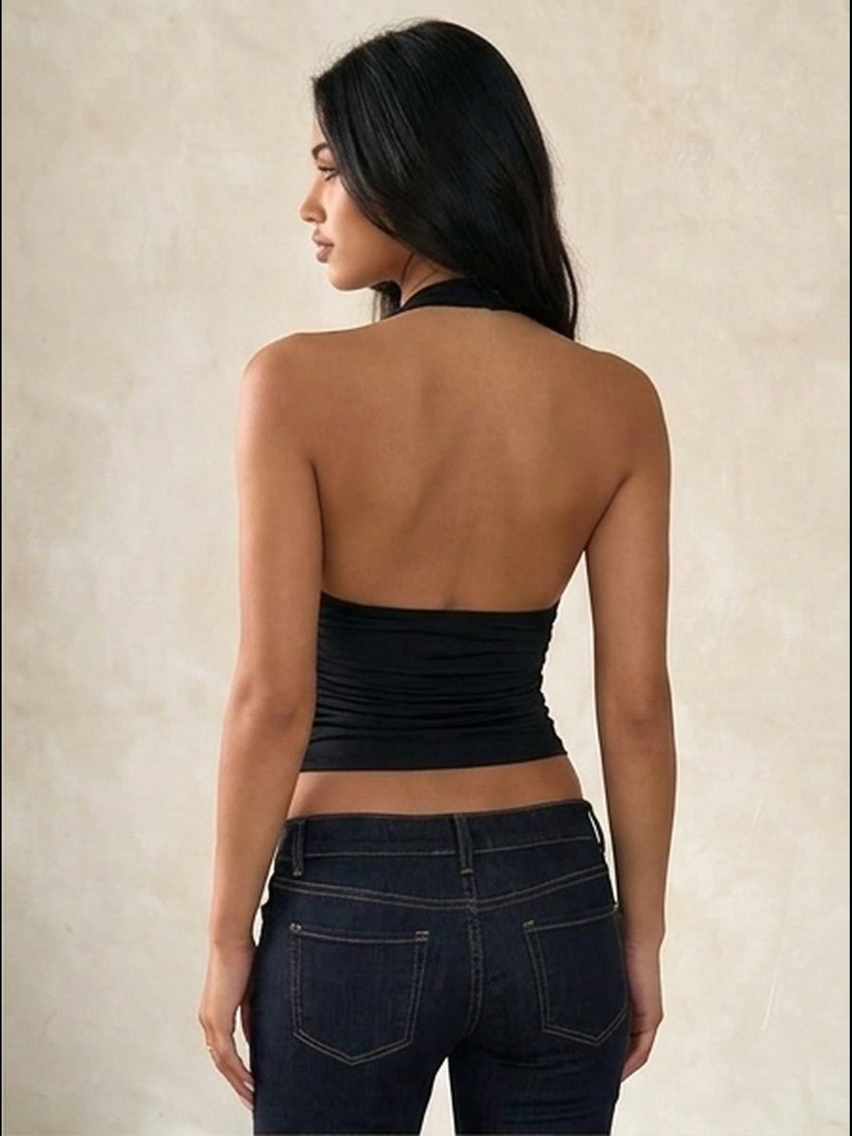 Halter V-neck Vest