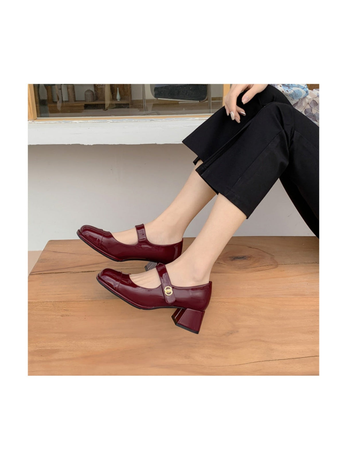 Liber Spring and Autumn Women's Mary Jane Shoes