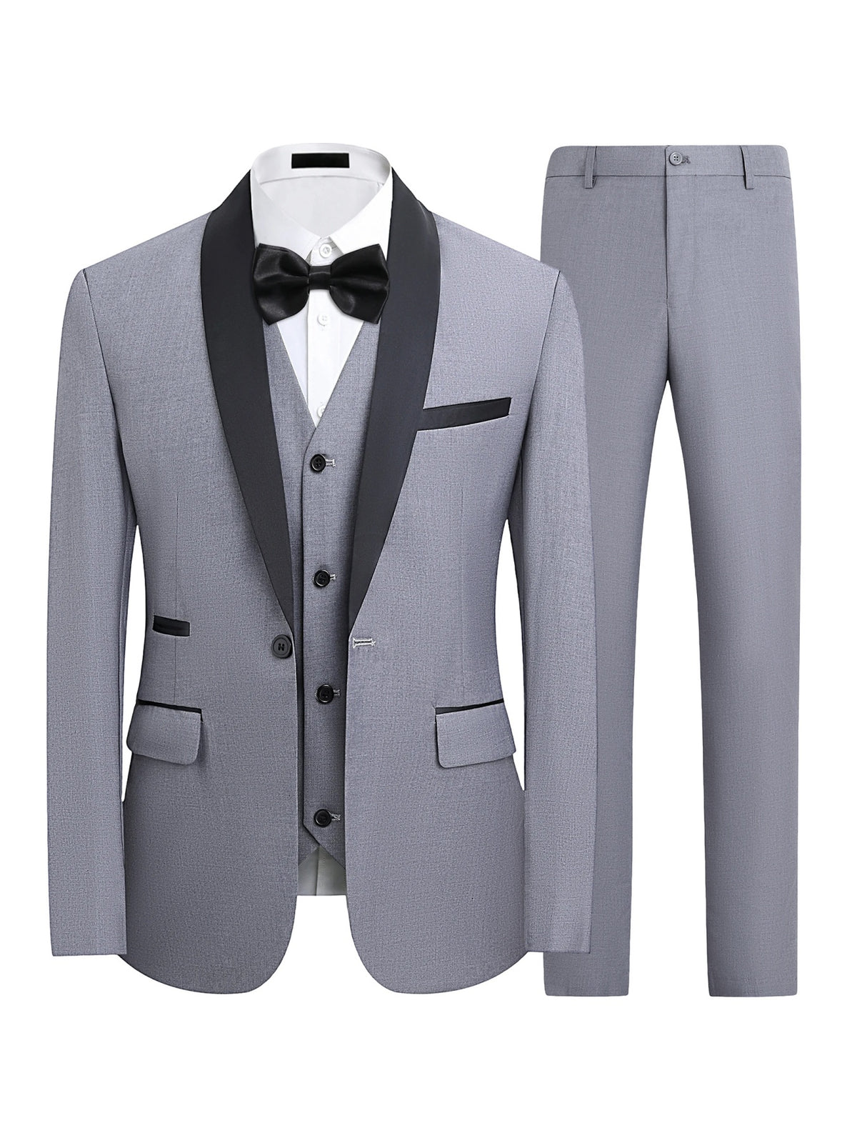 Business Leisure Suit Slim-fit Set 3-piece Sets